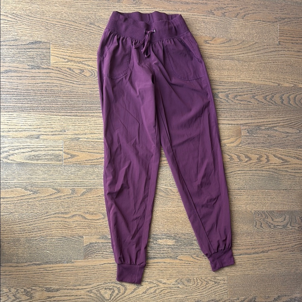 Athletic Works Maroon Jogger Pants